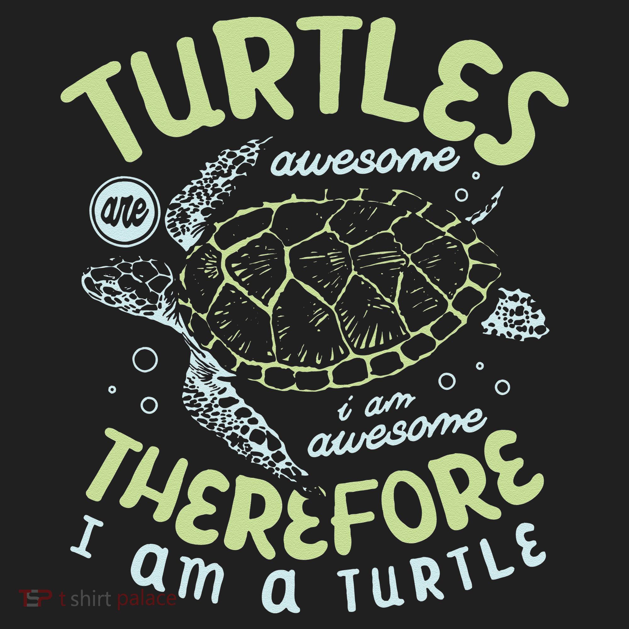 Turtles Are Awesome I Am Awesome Therefore I Am A Turtle Beanie