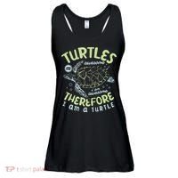 Turtles Are Awesome I Am Awesome Therefore I Am A Turtle Ladies Essential Flowy Tank thumb 0