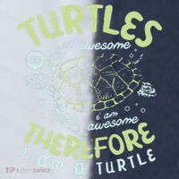 Turtles Are Awesome I Am Awesome Therefore I Am A Turtle Sport-Tek Competitor United Soccer Jersey thumb 4
