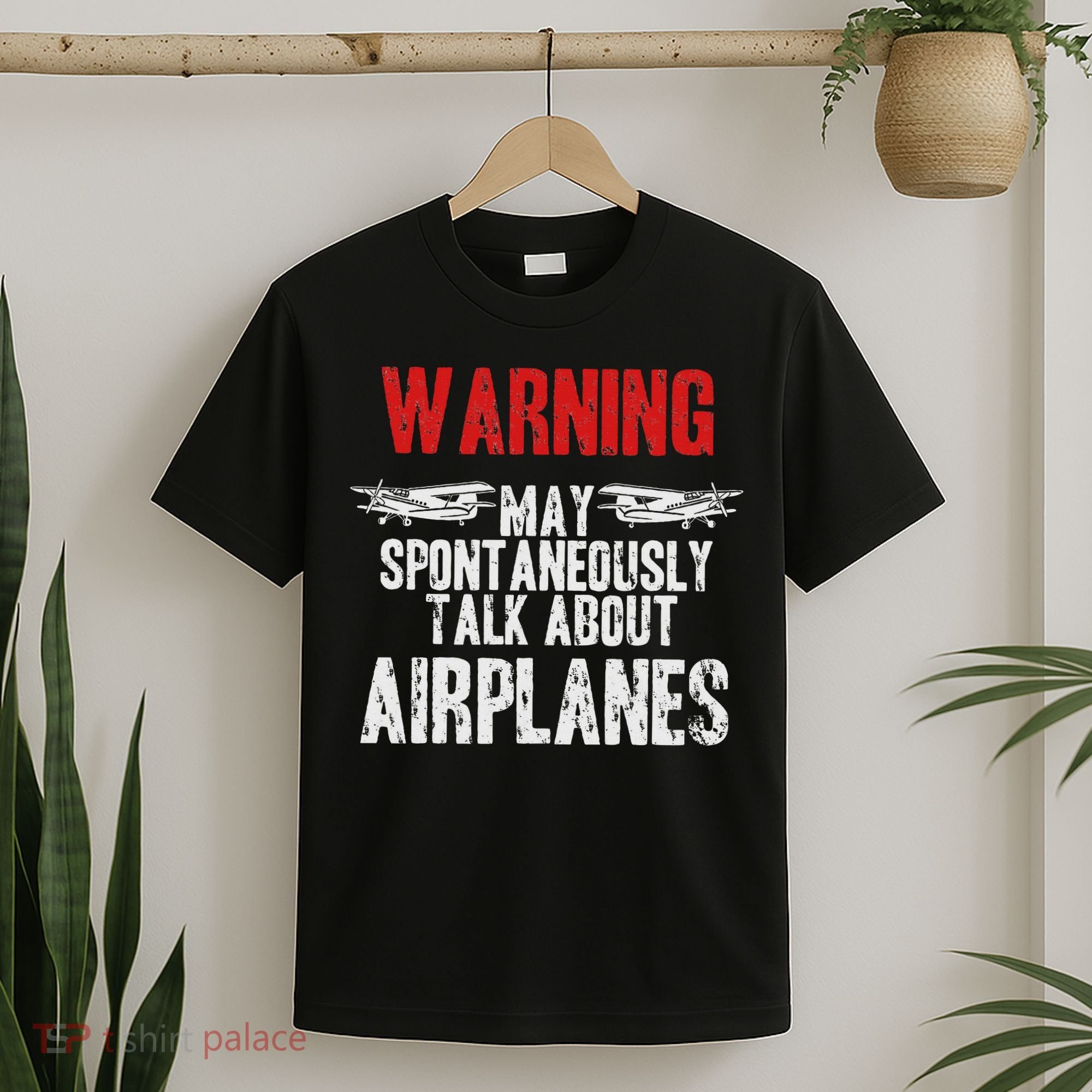 Talk About Airplanes Funny Pilot And Aviation T-Shirt