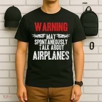 Talk About Airplanes Funny Pilot And Aviation T-Shirt thumb 6