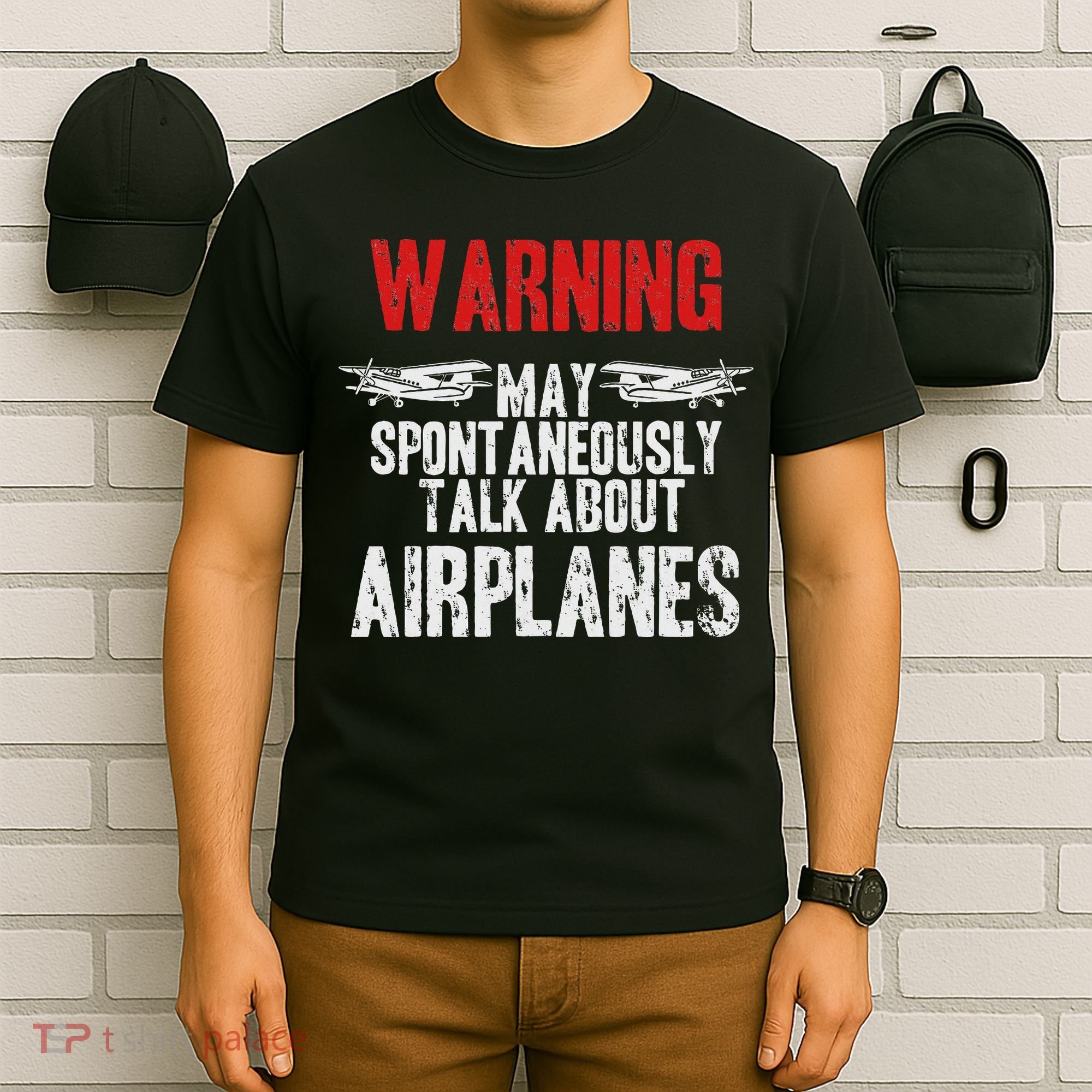 Talk About Airplanes Funny Pilot And Aviation T-Shirt