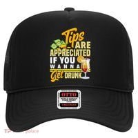 Tips Are Appreciated If You Wanna Get Drunk Barkeeper Funny Gift Hat thumb 0
