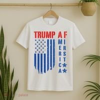 Trump Af America First Ultra Maga Republican Military Voter T-Shirt thumb 2