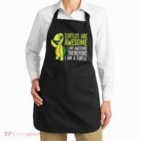 Turtles Are Awesome. I'm Awesome Therefore I'm a Turtle Apron thumb 2