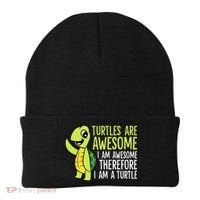 Turtles Are Awesome. I'm Awesome Therefore I'm a Turtle Beanie thumb 0
