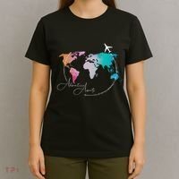 Traveler Adventure Artist Travel Lover T-Shirt thumb 4