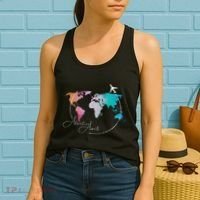 Traveler Adventure Artist Travel Lover Women's Tank Top thumb 2