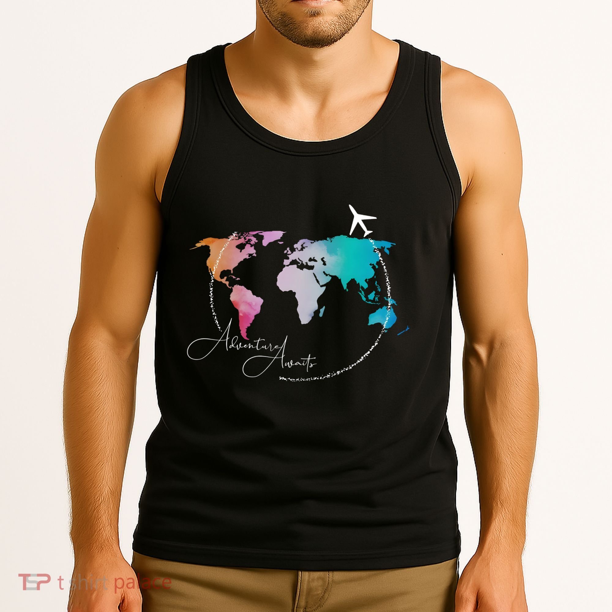 Traveler Adventure Artist Travel Lover Tank Top
