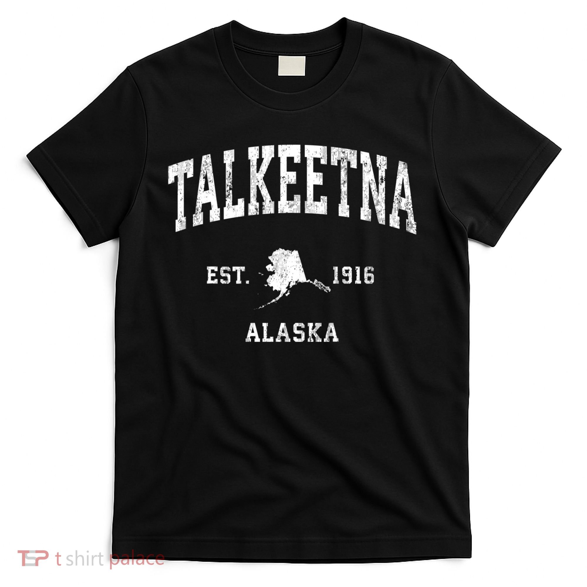 Talkeetna Alaska Ak Vintage Athletic Sports T-Shirt