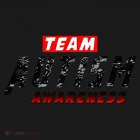 Team Autism Awareness Superhero Doggie Tank thumb 4
