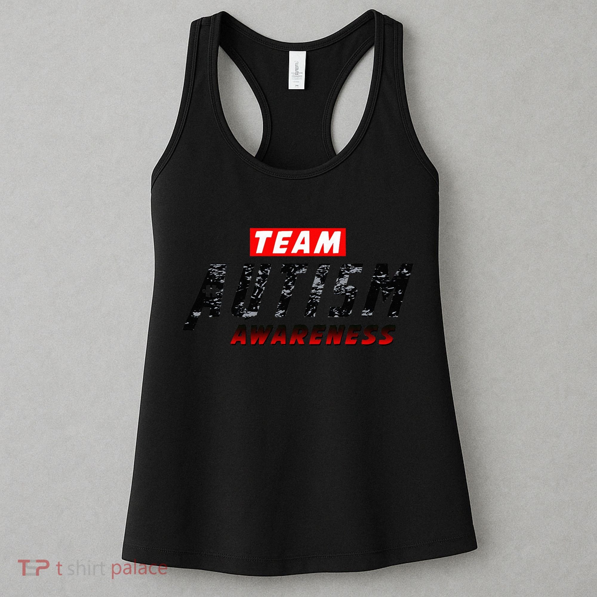 Team Autism Awareness Superhero Women's Tank Top