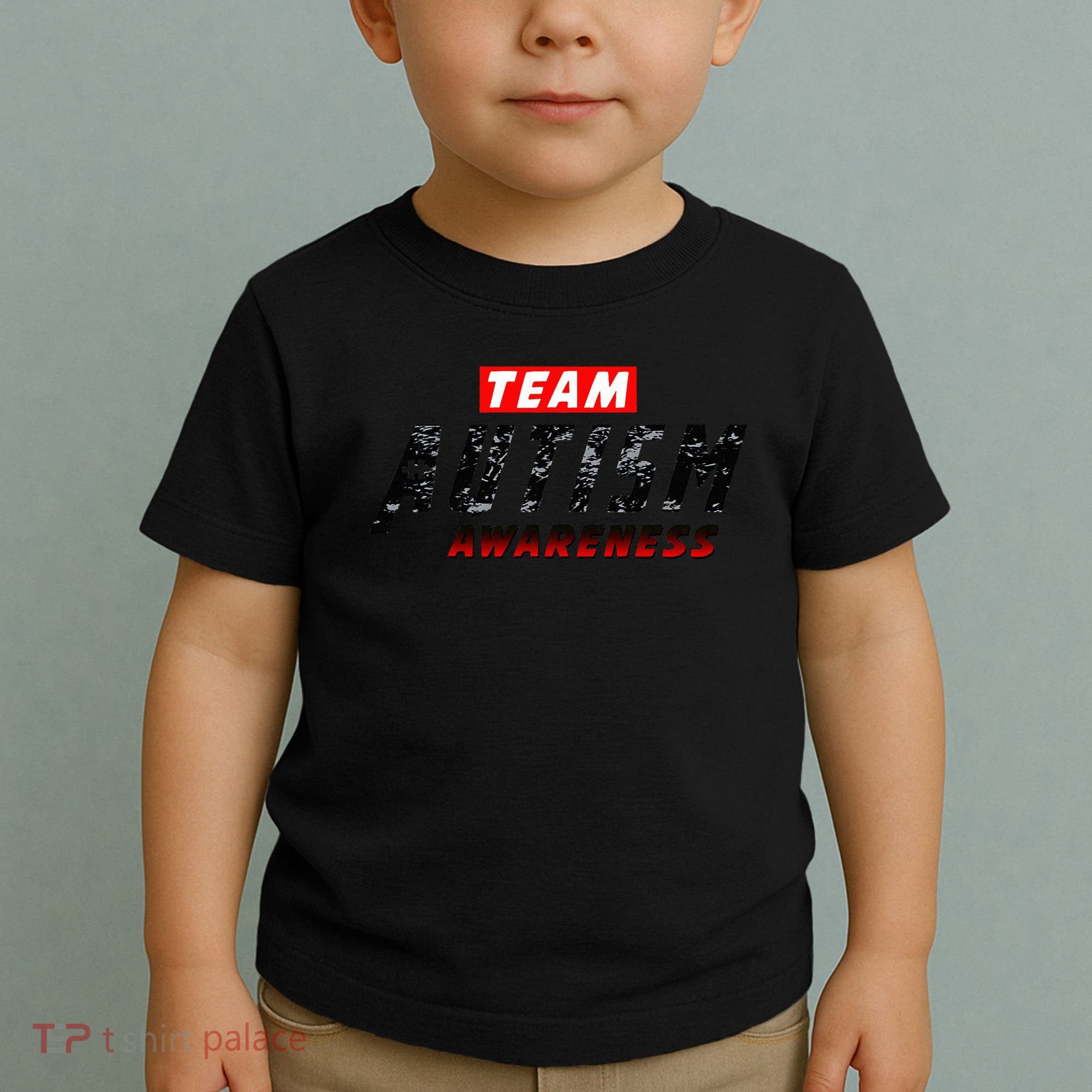 Team Autism Awareness Superhero Toddler T-Shirt