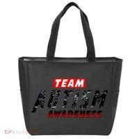 Team Autism Awareness Superhero Tote Bag thumb 0