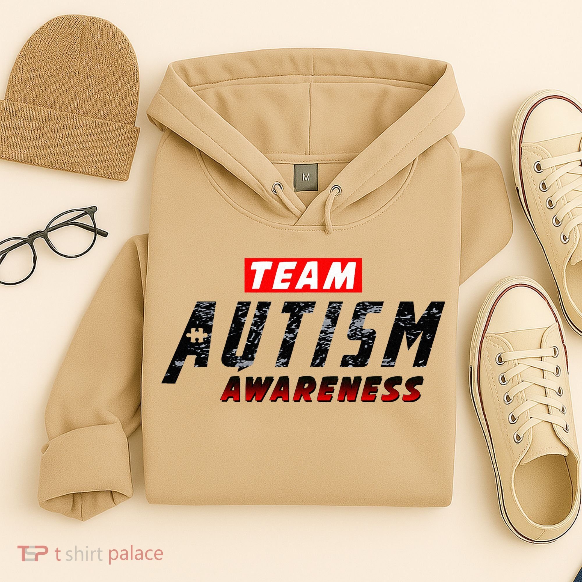 Team Autism Awareness Superhero Hoodie