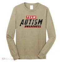 Team Autism Awareness Superhero Long Sleeve Shirt thumb 0