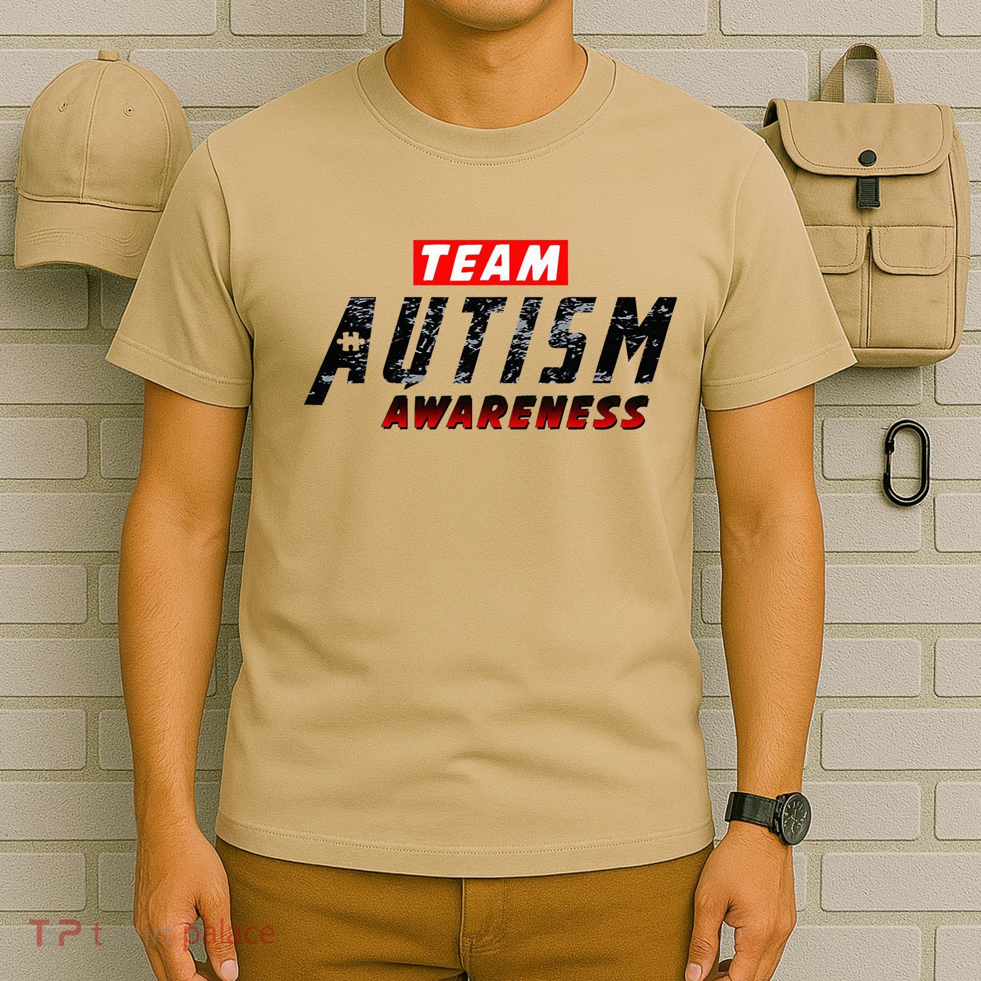 Team Autism Awareness Superhero T-Shirt