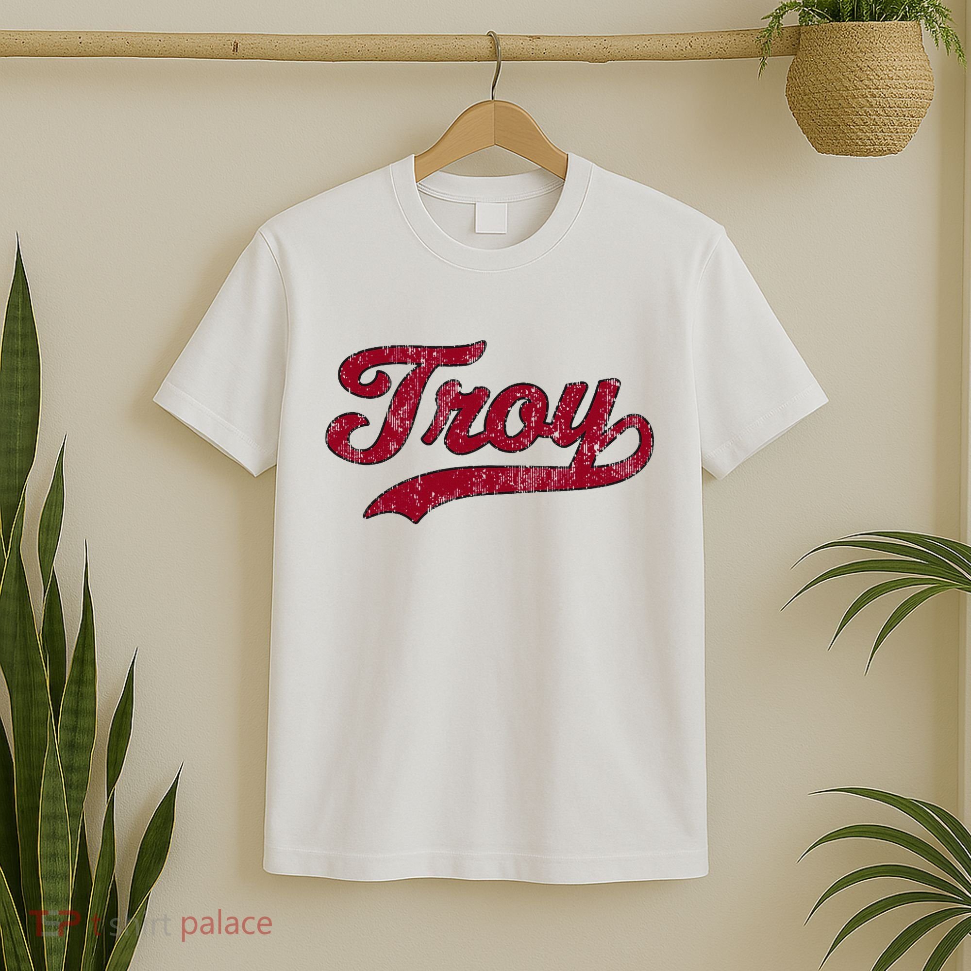 Troy Alabama Al Vintage Athletic T-Shirt