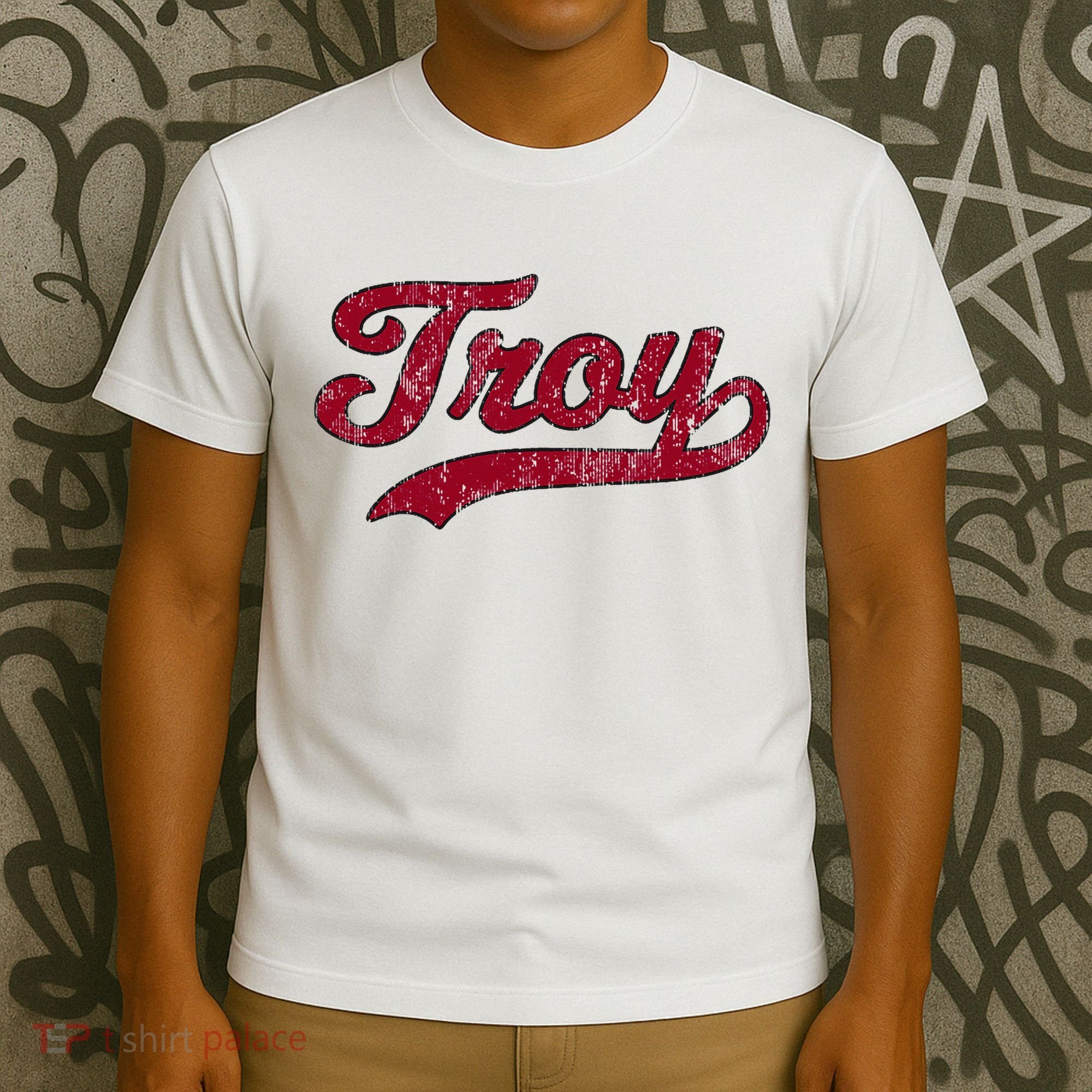 Troy Alabama Al Vintage Athletic T-Shirt