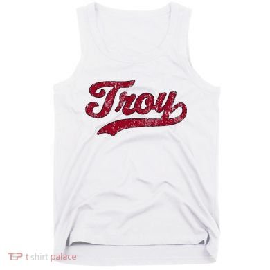 Troy Alabama Al Vintage Athletic Tank Top