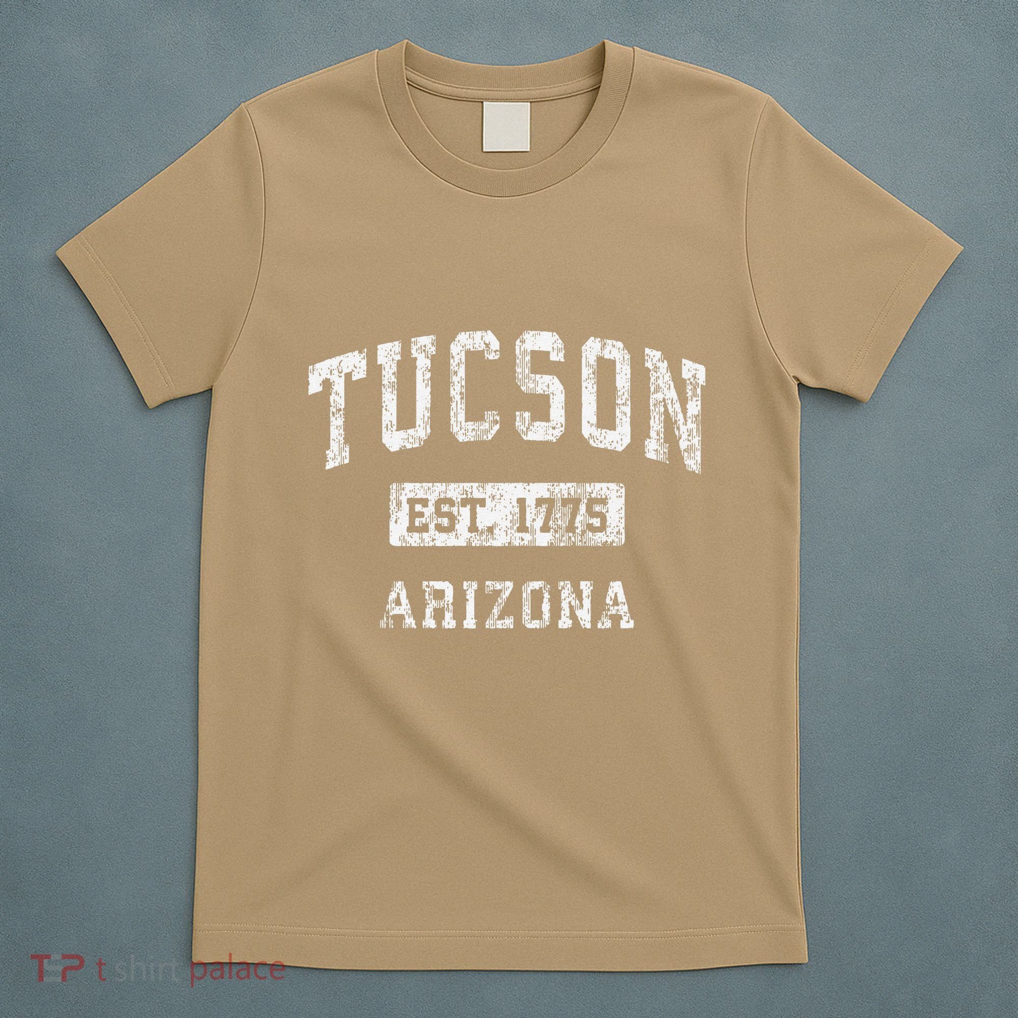 Tucson Arizona Az Vintage Established T-Shirt