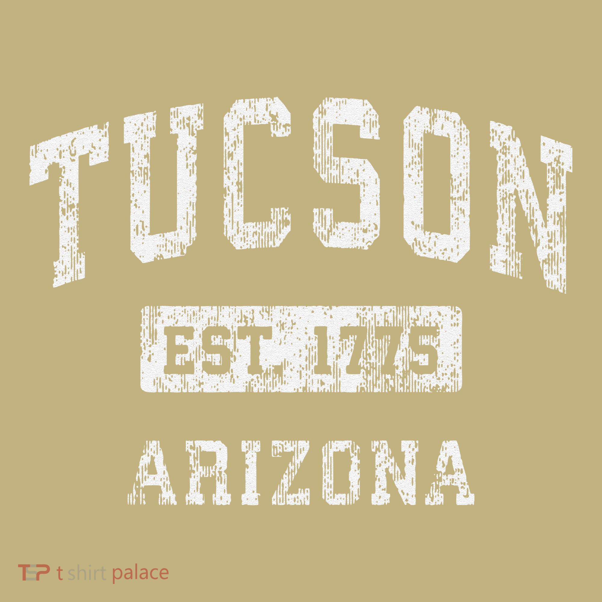 Tucson Arizona Az Vintage Established T-Shirt