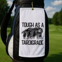 Tough As A Tardigrade Water Bear Tough As A Tardigrade Golf Towel thumb 2