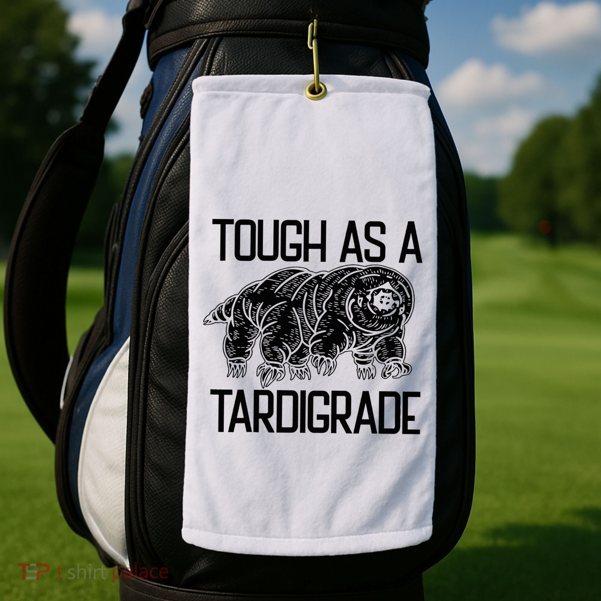 Tough As A Tardigrade Water Bear Tough As A Tardigrade Golf Towel