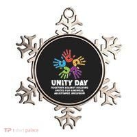 Together Against Bullying Orange Anti Bullying Unity Day Kids Ornament thumb 0