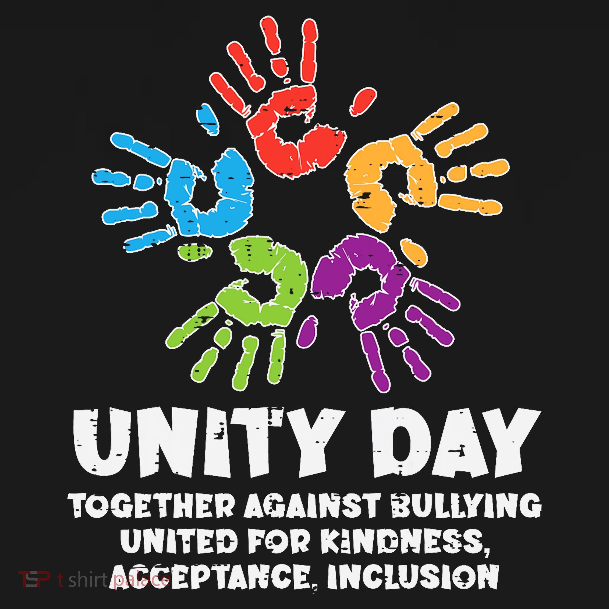 Together Against Bullying Orange Anti Bullying Unity Day Kids Kids Sweatshirt