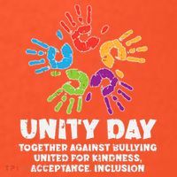 Together Against Bullying Orange Anti Bullying Unity Day Kids T-Shirt thumb 7