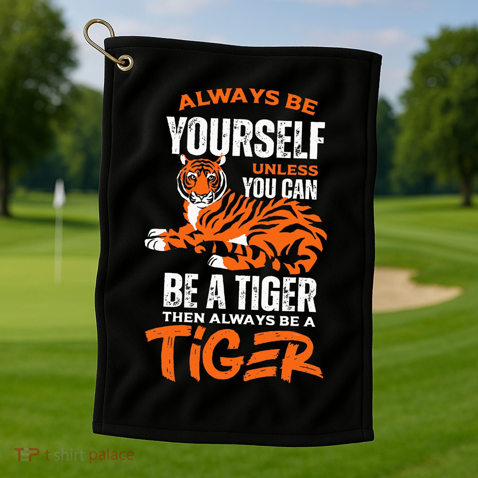 Tigers Always Be Yourself Unless You Can Be A Tiger Golf Towel