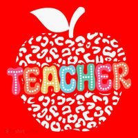 Teacher Apple Back To School Kindergarten Preschool Teacher Santa Hat thumb 1