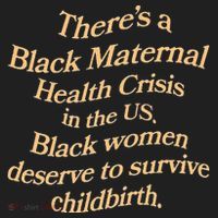 There’S A Black Maternal Health Crisis In The Us Golf Towel thumb 3