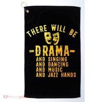 Theater Actor Broadway Golf Towel thumb 0