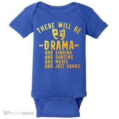 Theater Actor Broadway Baby Bodysuit