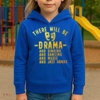 Theater Actor Broadway Kids Hoodie thumb 3