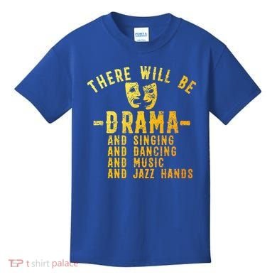 Theater Actor Broadway Kids T-Shirt