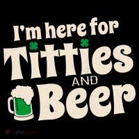 Titties And Beer Funny St Patricks Day Women's Hoodie thumb 2