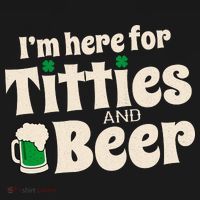 Titties And Beer Funny St Patricks Day Women's Tank Top thumb 5