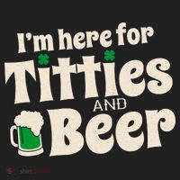 Titties And Beer Funny St Patricks Day Hat thumb 2