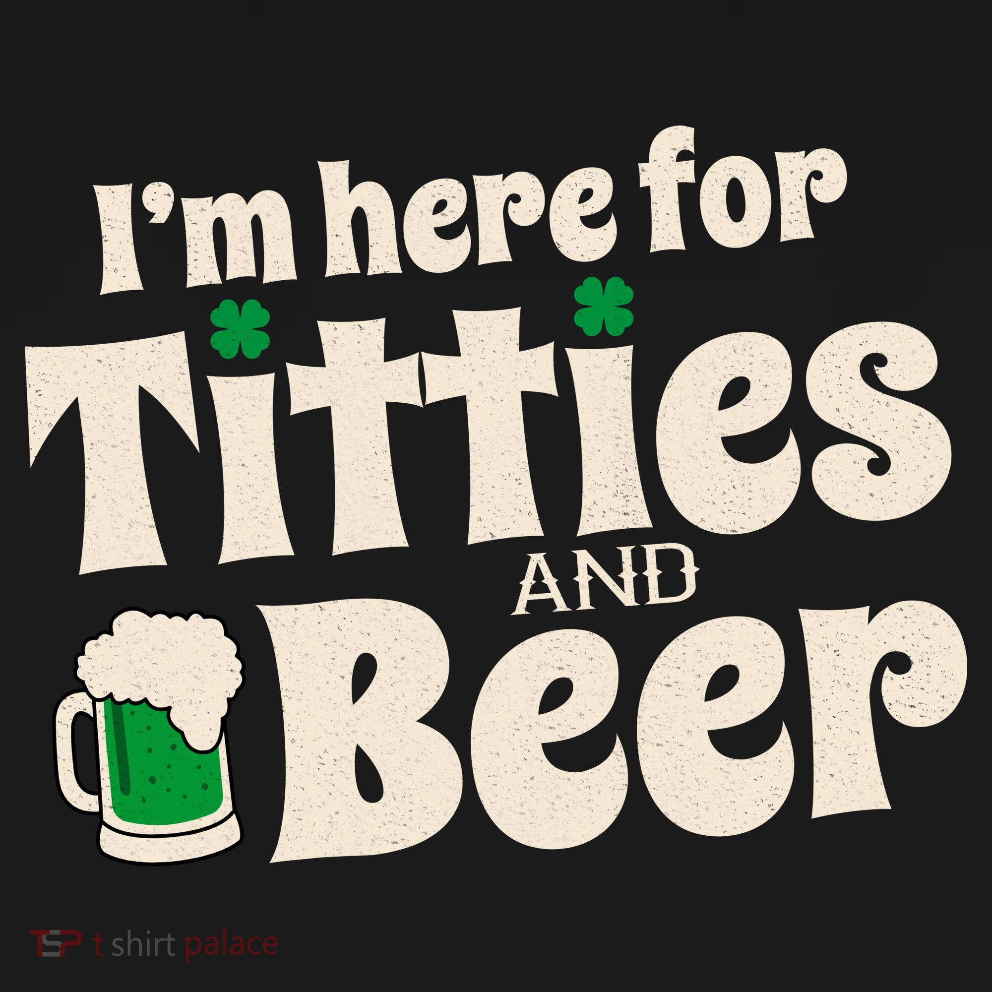 Titties And Beer Funny St Patricks Day Toddler Hoodie