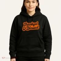 Thankful And Blessed Thanksgiving Holiday Hoodie thumb 5