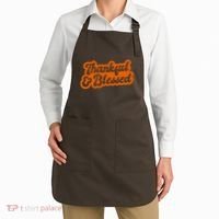 Thankful And Blessed Thanksgiving Holiday Apron thumb 2