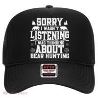 Thinking About Bear Hunting Bear Hunter Gift Hat thumb 0