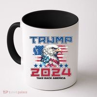Take America Back Trump 2024 Coffee Mug thumb 0