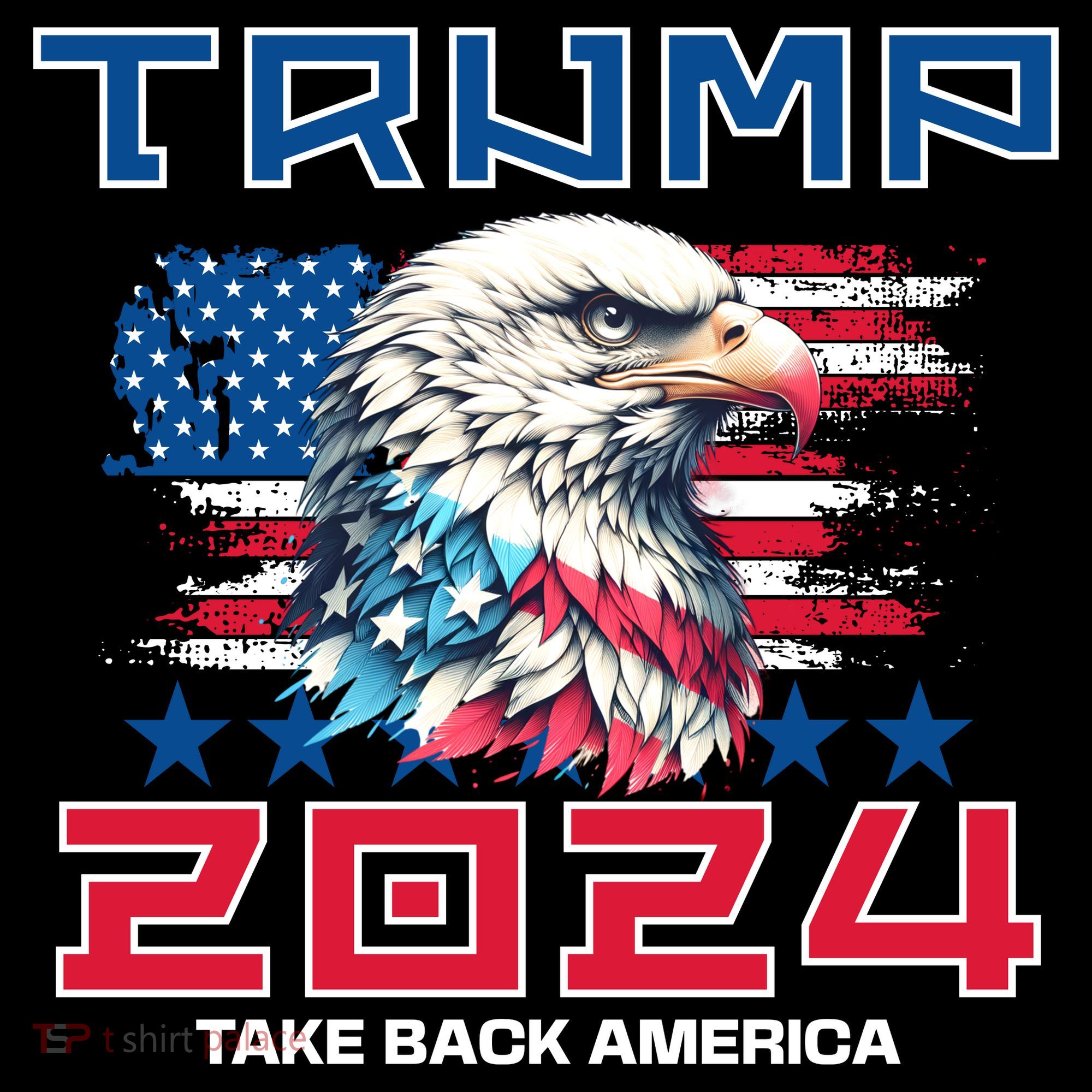 Take America Back Trump 2024 Ornament