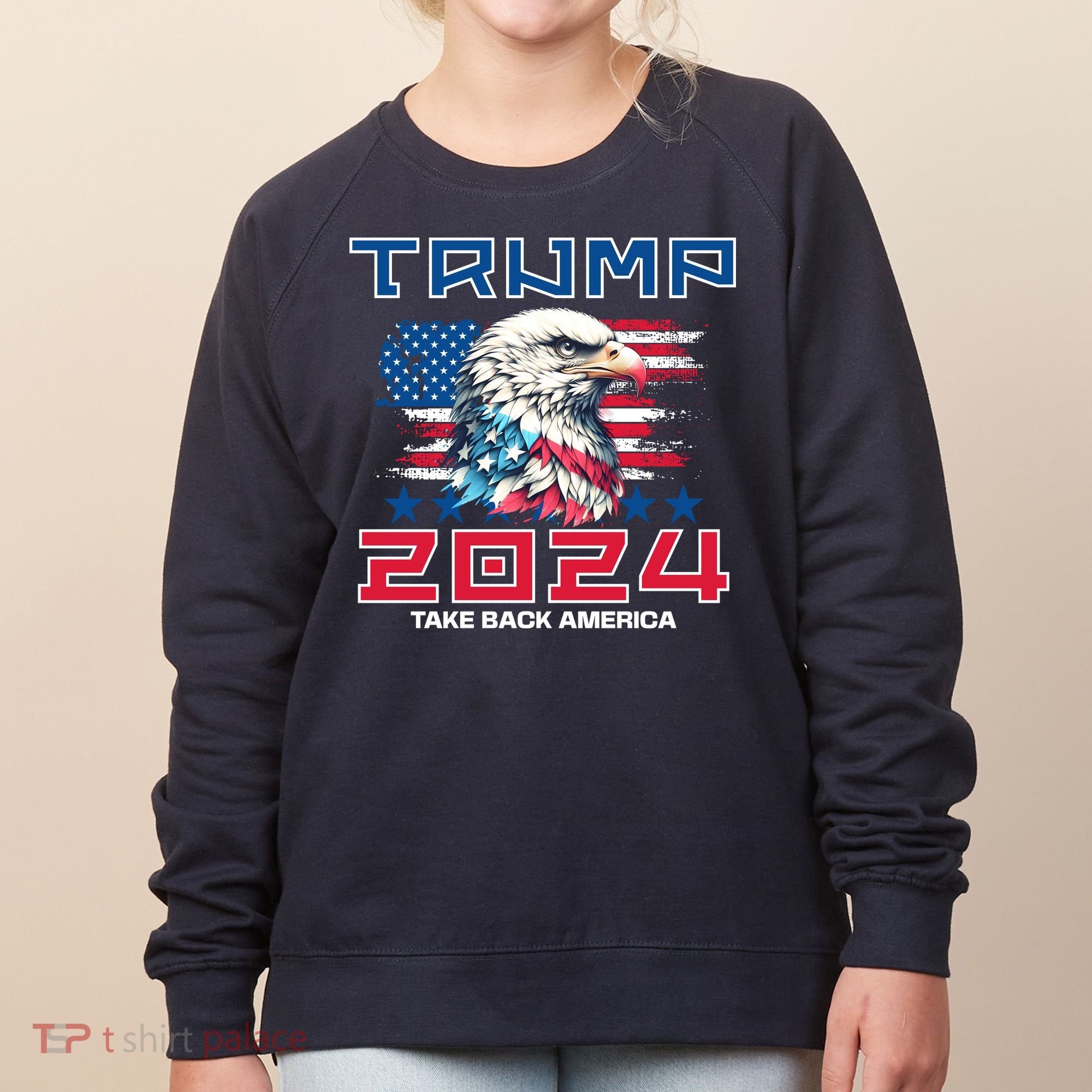 Take America Back Trump 2024 Women's Sweatshirt