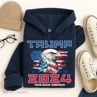 Take America Back Trump 2024 Hoodie thumb 4