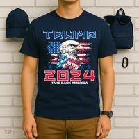 Take America Back Trump 2024 T-Shirt thumb 6
